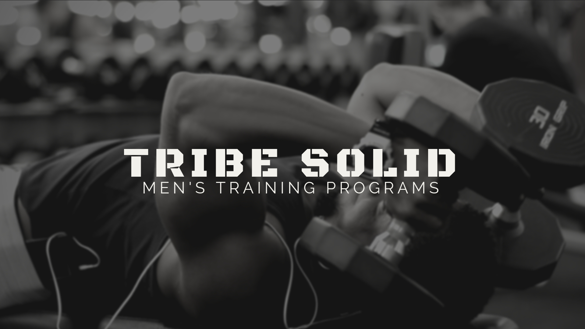 Tribe Solid Men's Training Programs