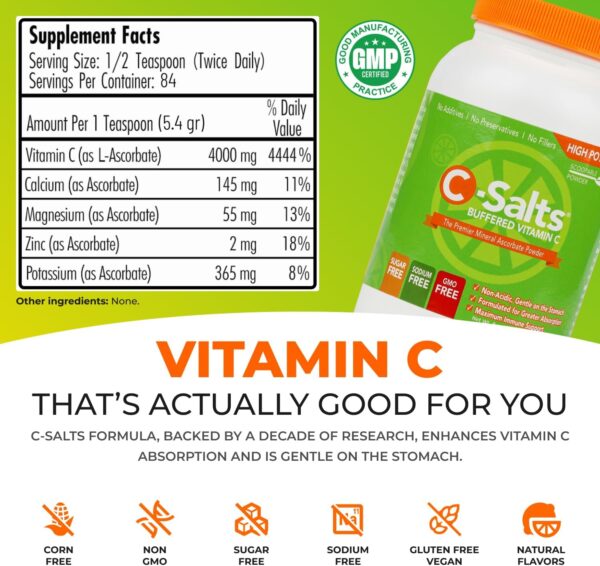 Buffered Vitamin C Powder Supplement - Image 2