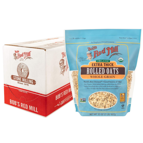 Bob's Red Mill Organic Extra Thick Rolled Oats