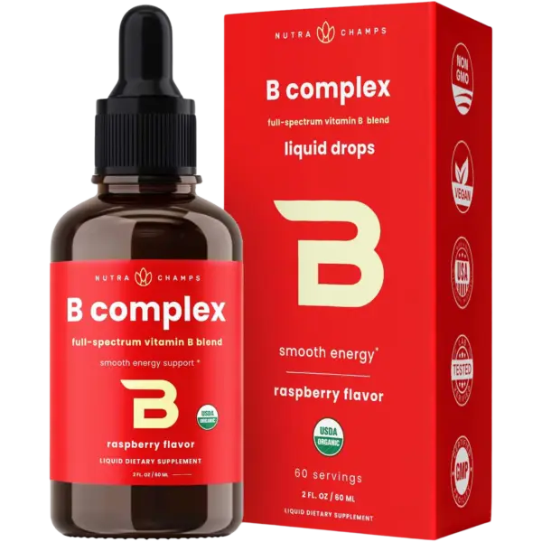 NutraChamps Vitamin B Complex Liquid Drops