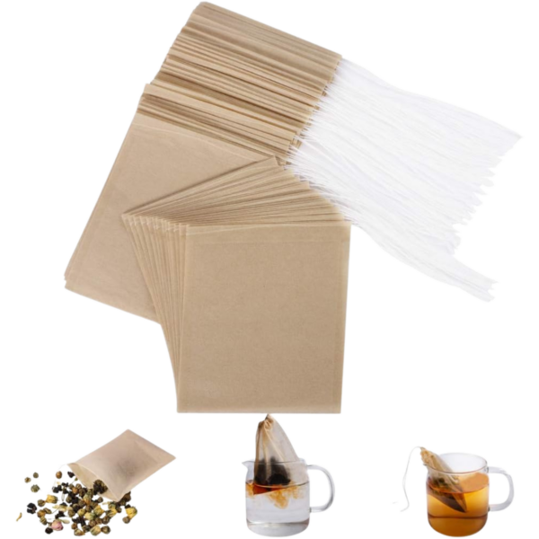 Eco-Fil Disposable Tea Filter Bags for Loose Tea